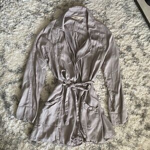 Hollister - Light Collared Jacket / Trench Coat